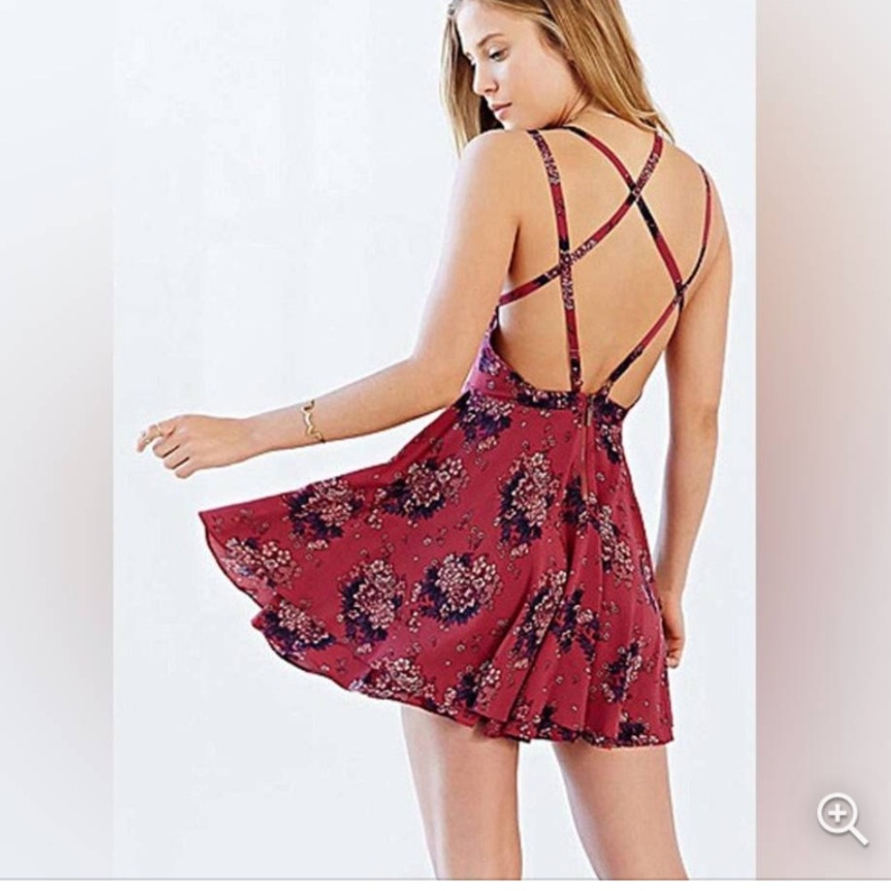 Kimchi Blue Strappy Floral Dress
